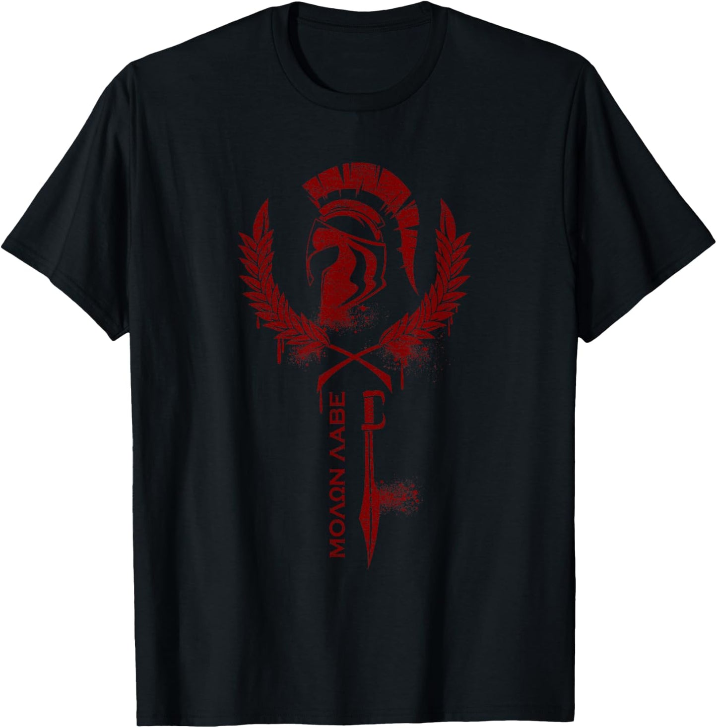 Sparta Warrior Fitness - Molon Labe T-Shirt - T-Shirt | Black