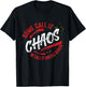 Middle School T shirt 6th 7th 8th Team Teacher Gift Chaos T-Shirt - T-Shirt | Black