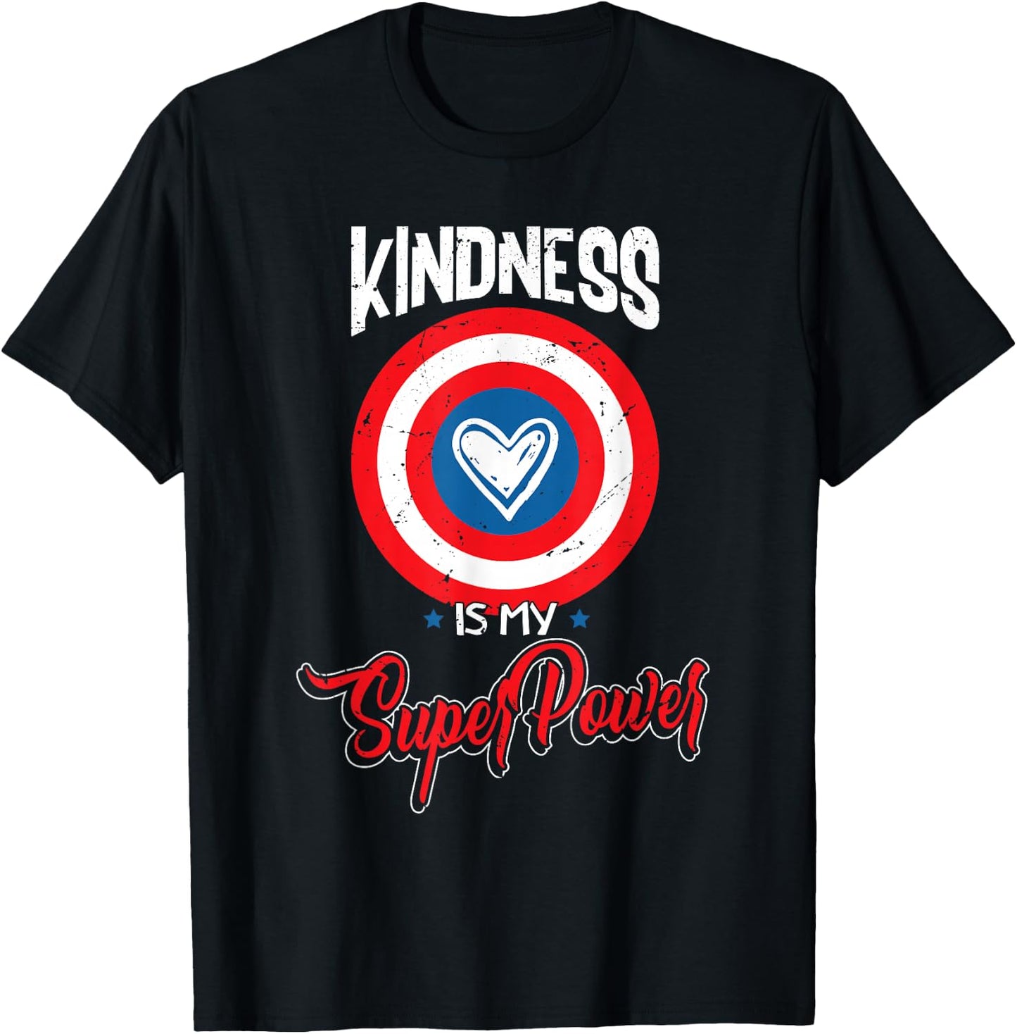 Anti Bullying - Kindness is My Superpower T-Shirt - T-Shirt | Black