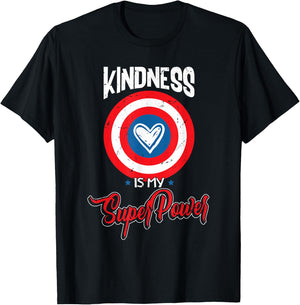 Anti Bullying - Kindness is My Superpower T-Shirt - T-Shirt | Black