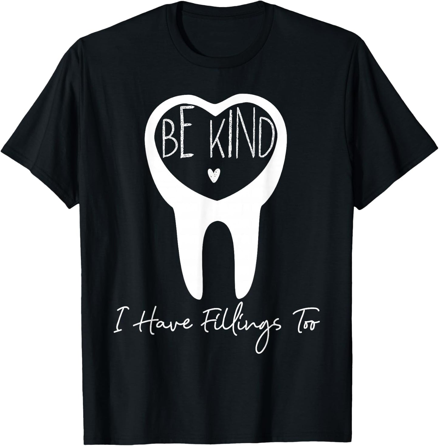 Dentist Dental Assistant Hygienist Tooth T-Shirt - T-Shirt | Black