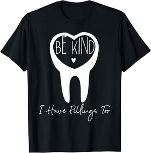 Dentist Dental Assistant Hygienist Tooth T-Shirt - T-Shirt | Black