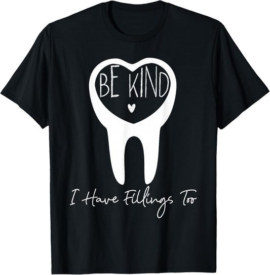 Dentist Dental Assistant Hygienist Tooth T-Shirt - T-Shirt | Black