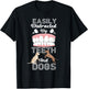 Dentist Dental Assistant Hygienist Dog Tooth T-Shirt - T-Shirt | Black