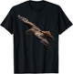 Golden Eagle Flight Birding Raptor Photo Bird Lover T-Shirt - T-Shirt | Black