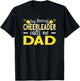 My Favorite Cheerleader Calls Me Dad Cheer Dad T-Shirt - T-Shirt | Black