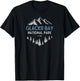 Glacier Bay National Park Vintage Alaska Shirt T-Shirt - T-Shirt | Black
