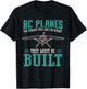 RC Plane Building Radio Controlled Airplane T-Shirt - T-Shirt | Black
