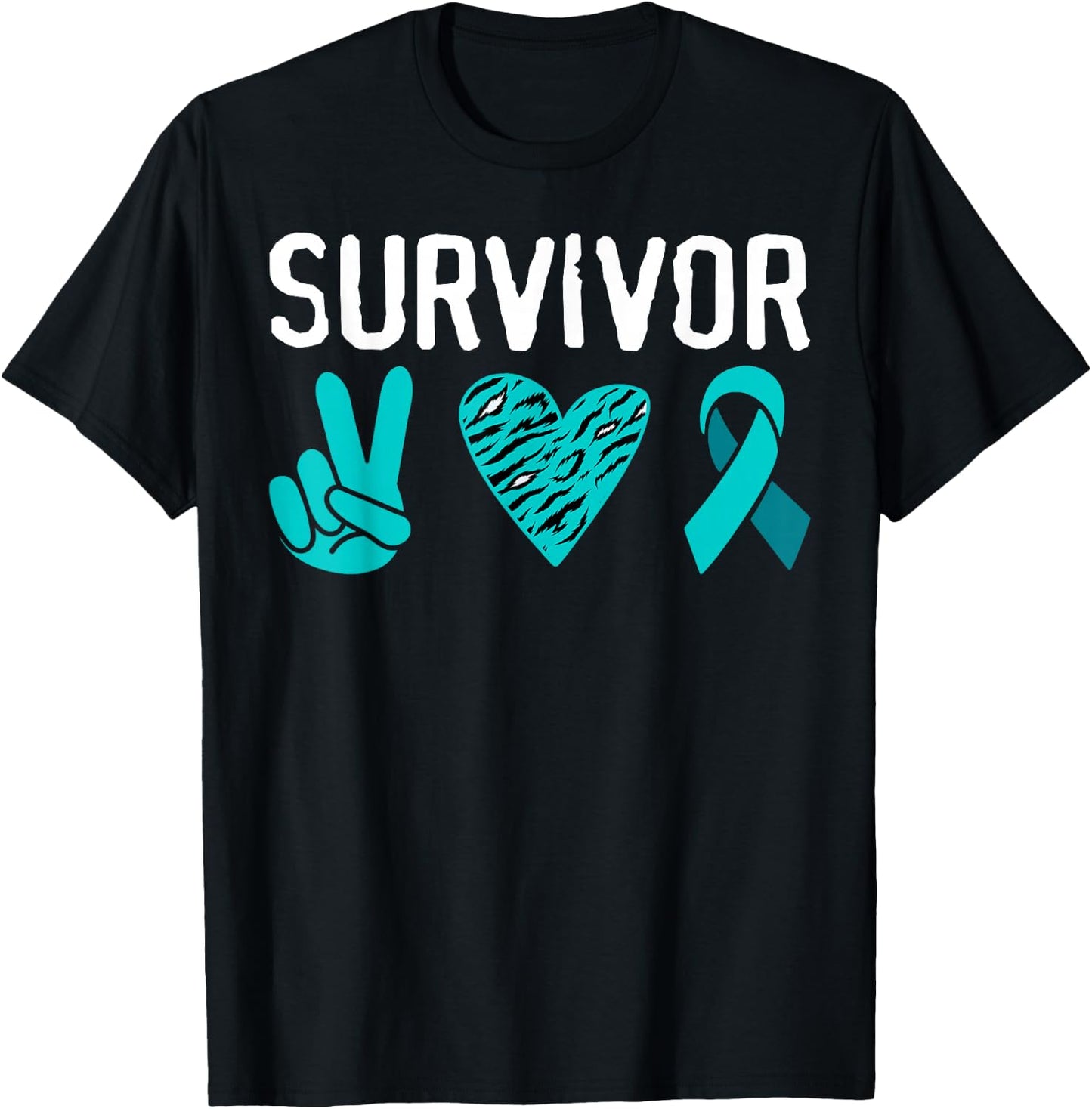 Survivor, Sexual Assault Awareness T-Shirt - T-Shirt | Black