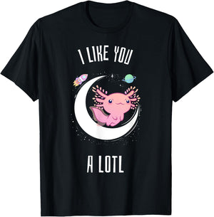 I Like You A Lotol Cute Kawaii Design T-Shirt - T-Shirt | Black