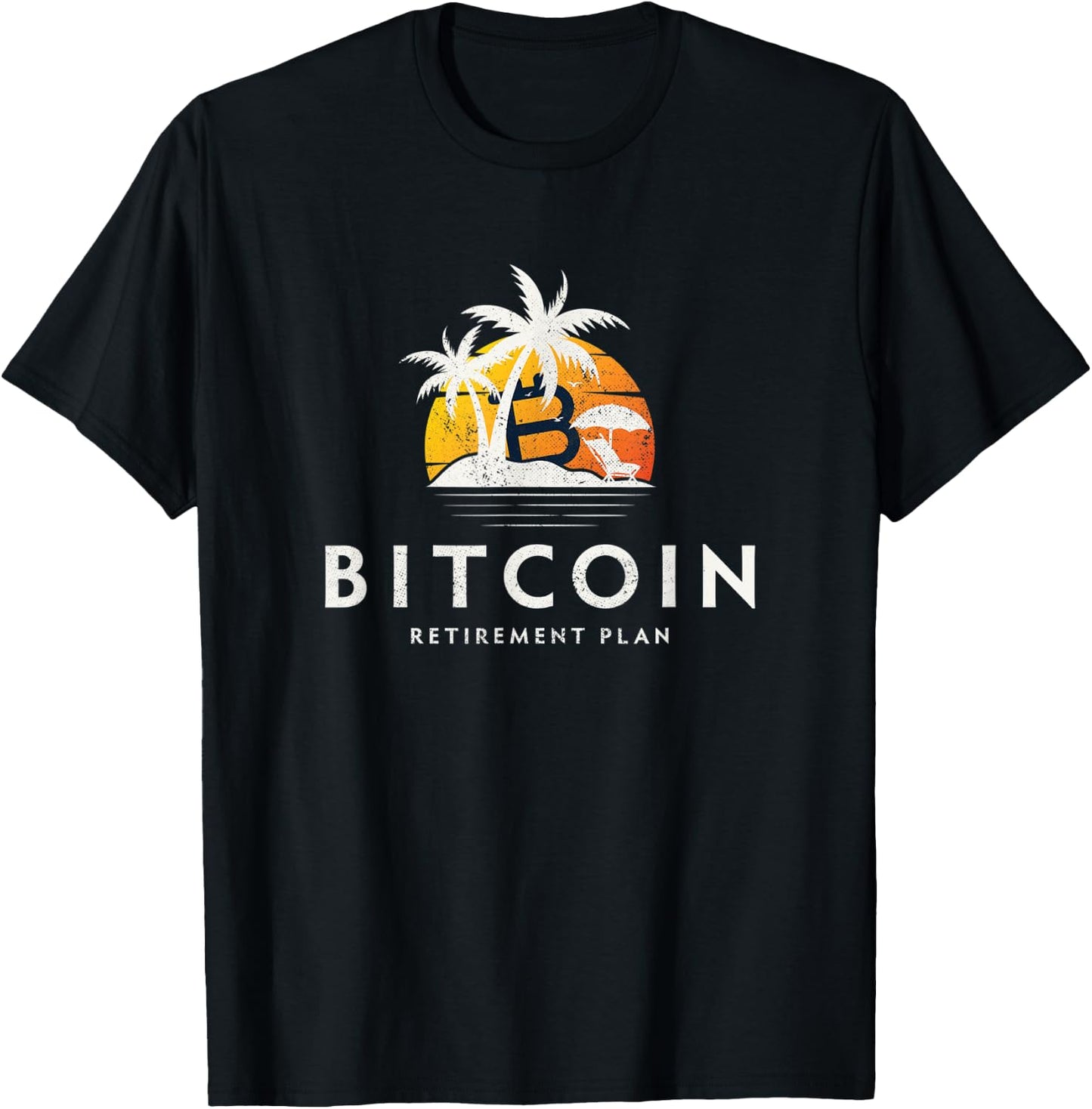 Bitcoin My Retirement Plan, Funny Investing T-Shirt - T-Shirt | Black