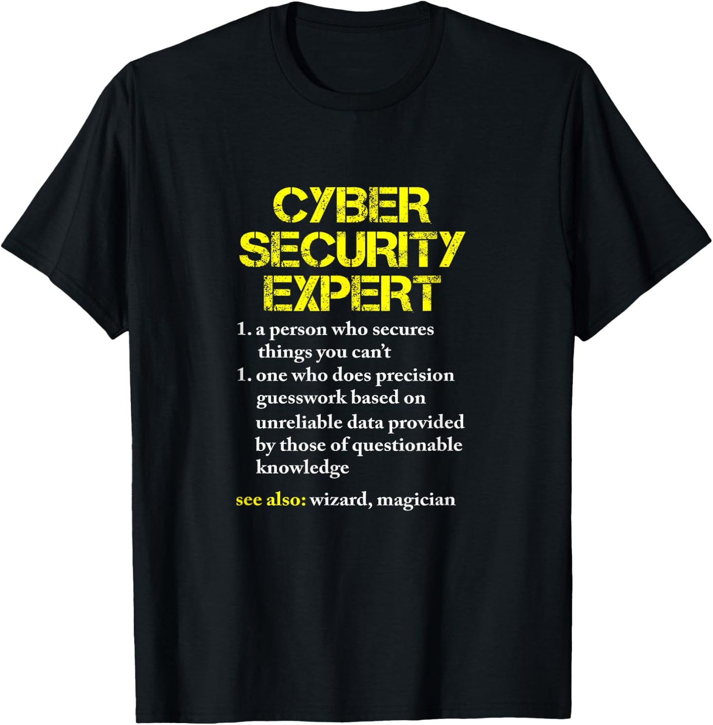 Cybersecurity Geek Computer Science Software Engineer T-Shirt - T-Shirt | Black