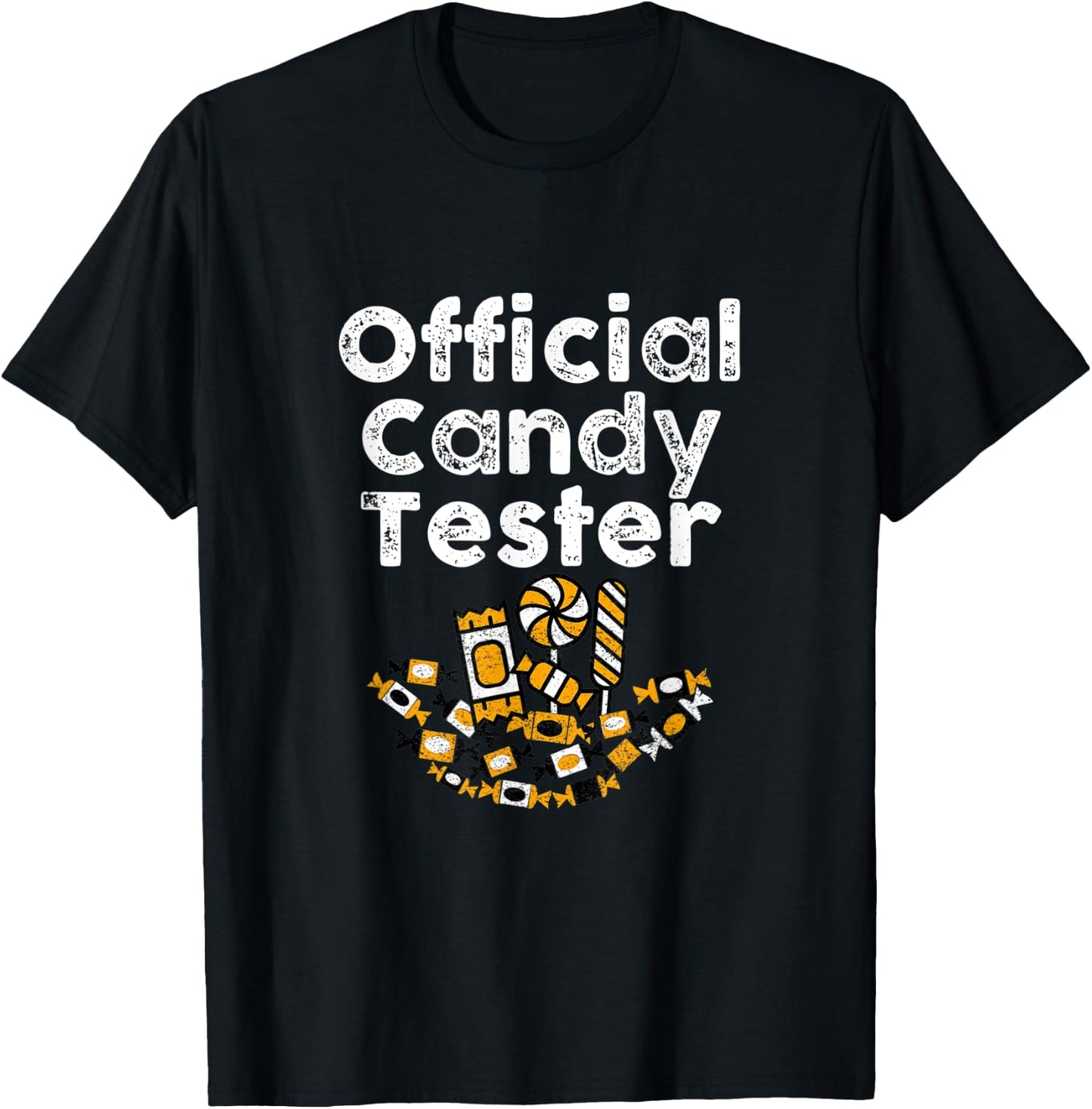 Official Candy Tester Trick or Treat HALLOWEEN CANDY T-Shirt - T-Shirt | Black