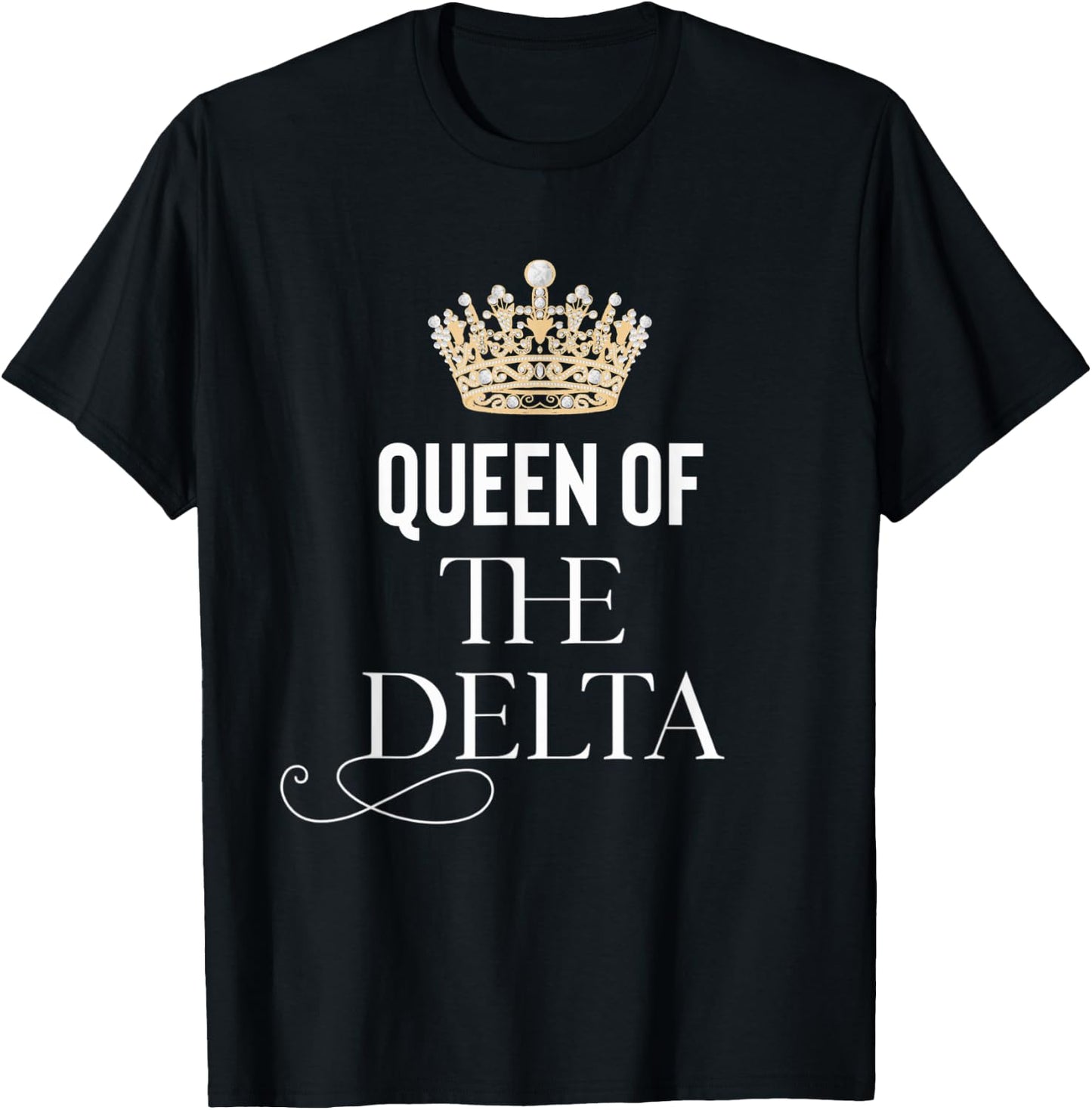 Queen of the Delta T-Shirt - T-Shirt | Black