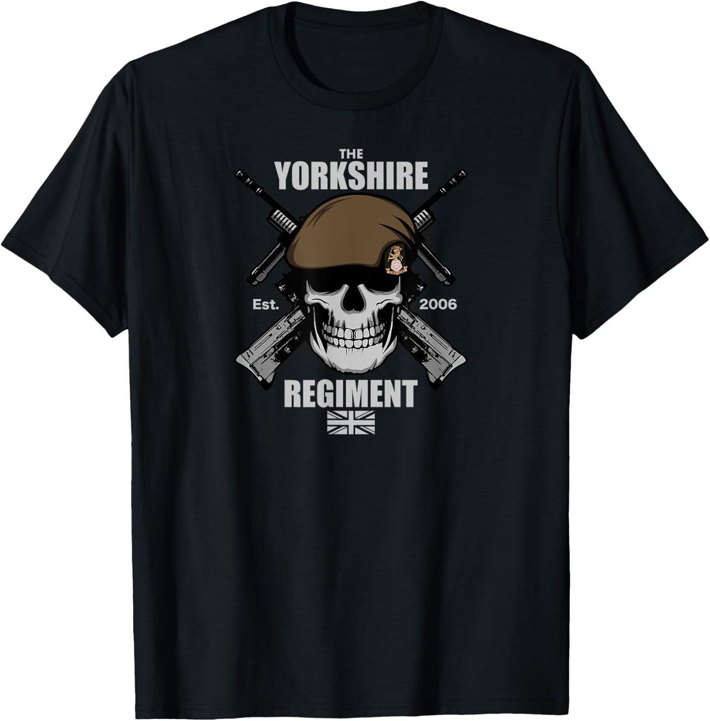 Yorkshire Regiment T-Shirt - T-Shirt | Black