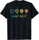 Funny Photography Camera F-Stop Lens What The F T Shirts T-Shirt - T-Shirt | Black