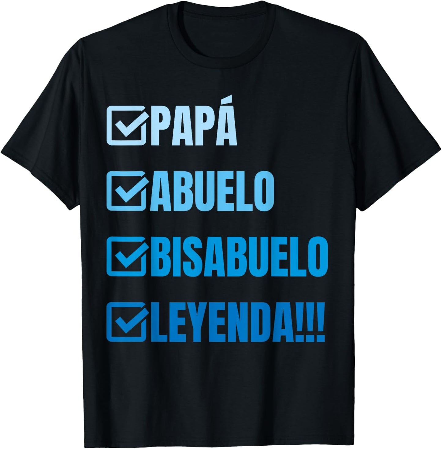 Bisabuelo Regalo Divertido y Anuncio, Bisabuelo Leyenda T-Shirt - T-Shirt | Black