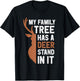 My Family Tree Has A Deer Stand In It Funny Hunting Colored T-Shirt - T-Shirt | Black