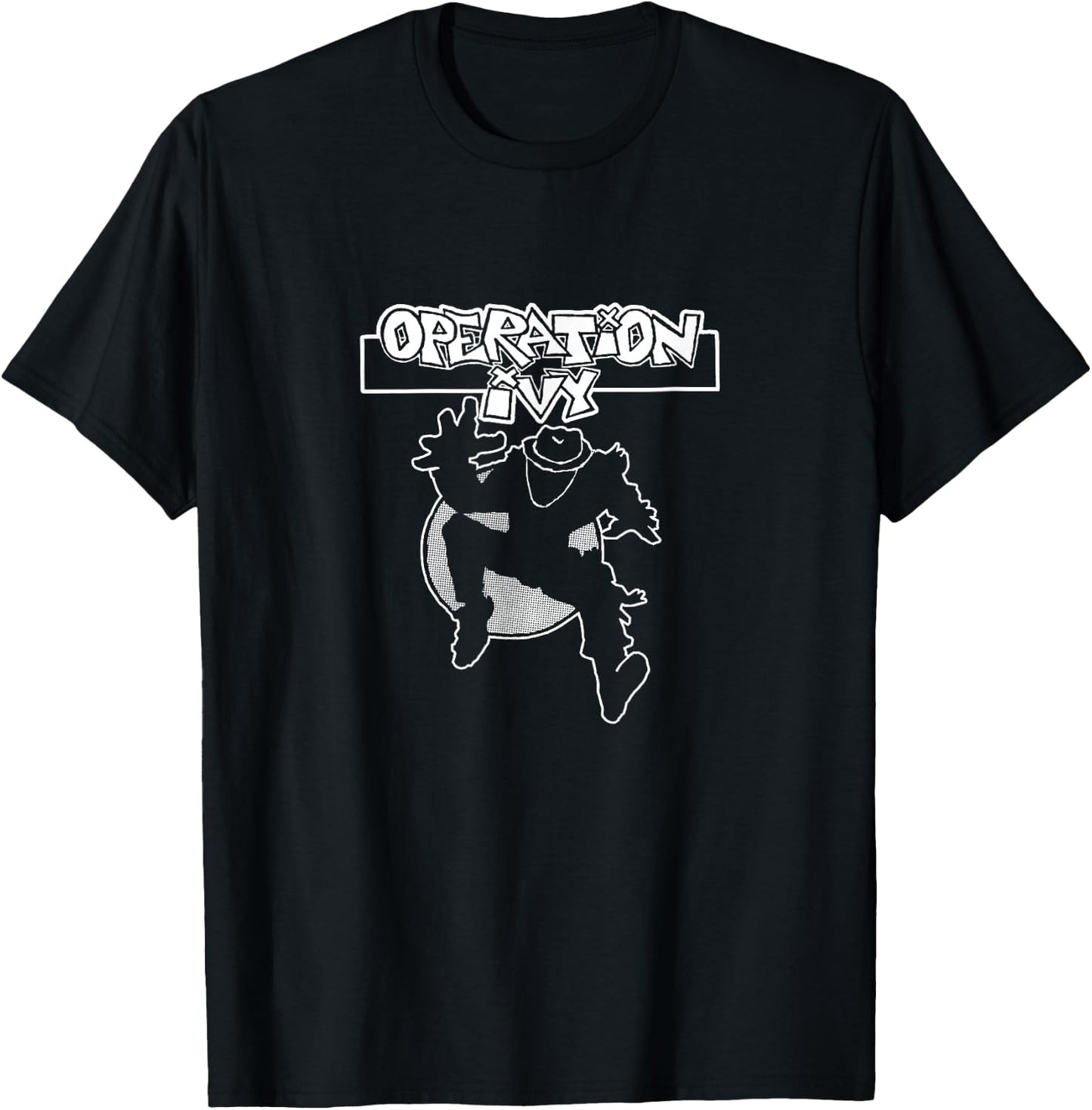 Operation Ivy - Official Merchandise - Classic Skankman T-Shirt - T-Shirt | Black