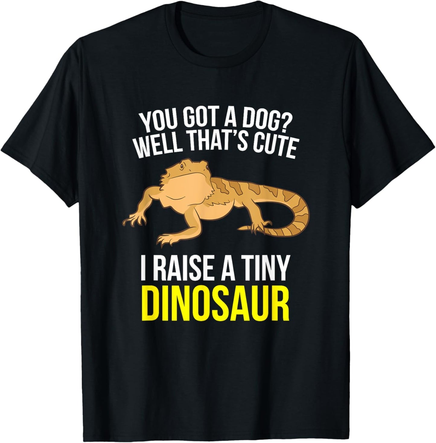 Bearded Dragon Owner Bearded Dragon Pet Bearded Dragon T-Shirt - T-Shirt | Black