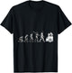 Funny car mechanic evolution car mechatronic T-Shirt - T-Shirt | Black
