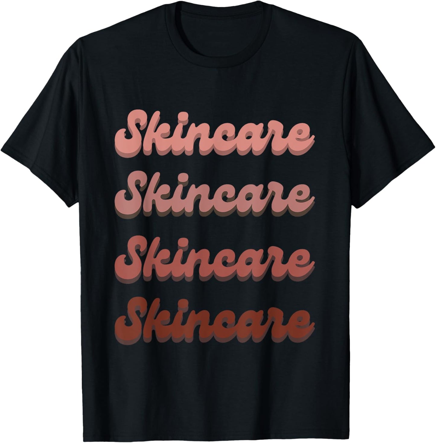 Skincare Skin Specialist Skin Esthetician Retro Skincare T-Shirt - T-Shirt | Black