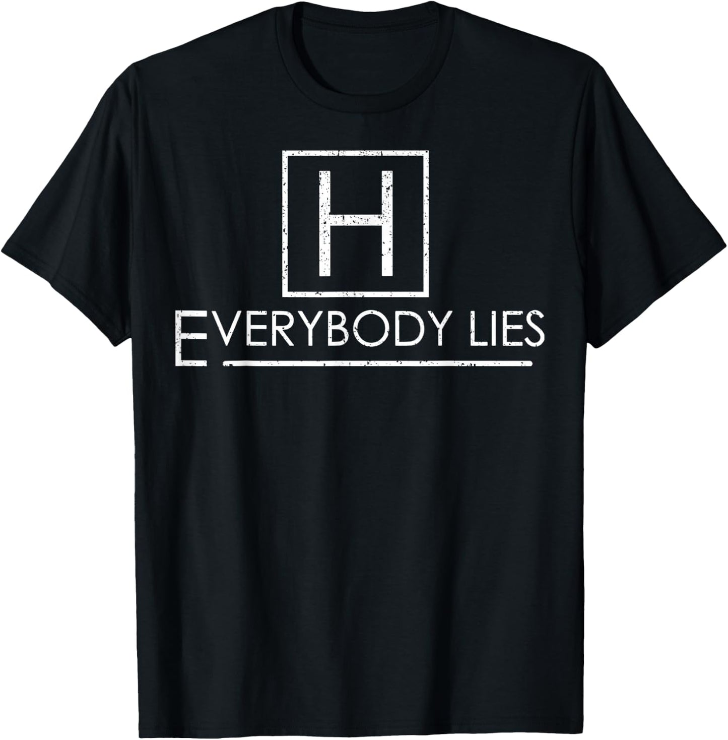 Vintage Everybody Lies T-Shirt - T-Shirt | Black