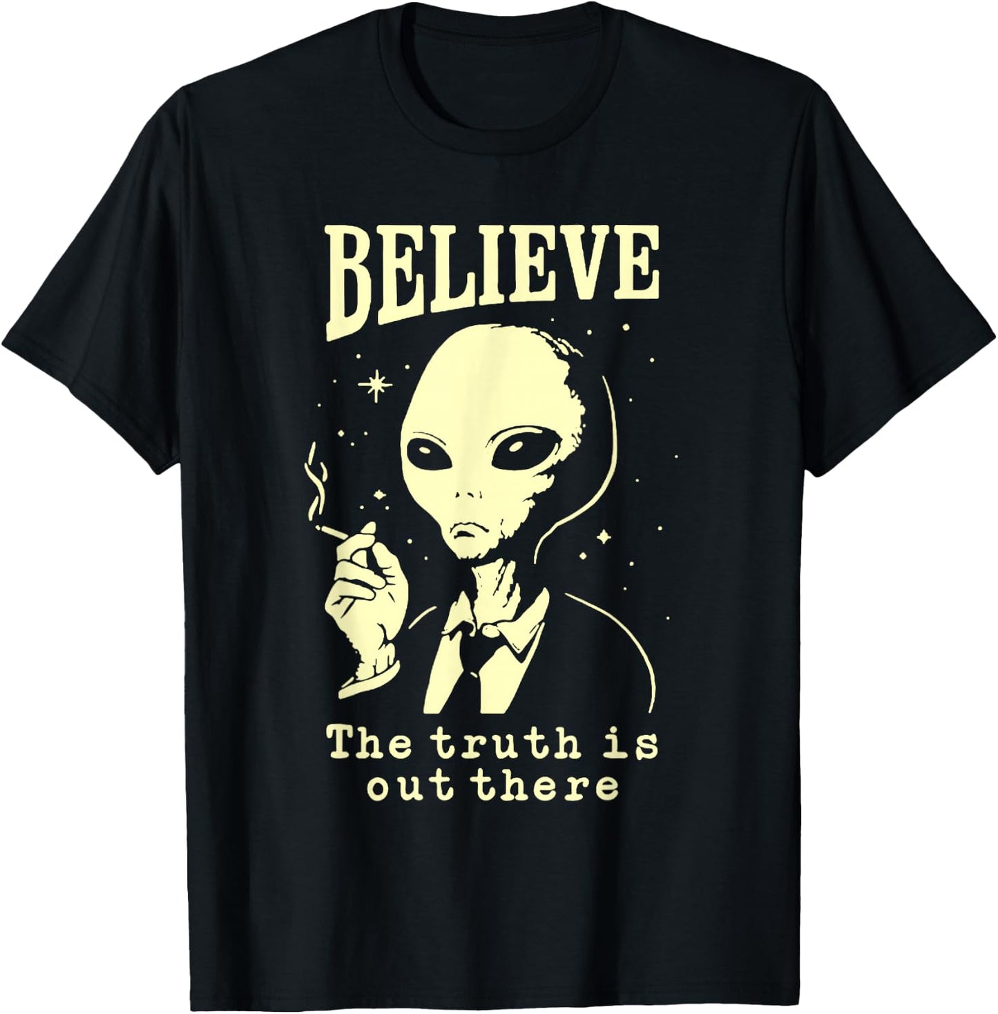 The Truths Is Out There T-Shirt - T-Shirt | Black