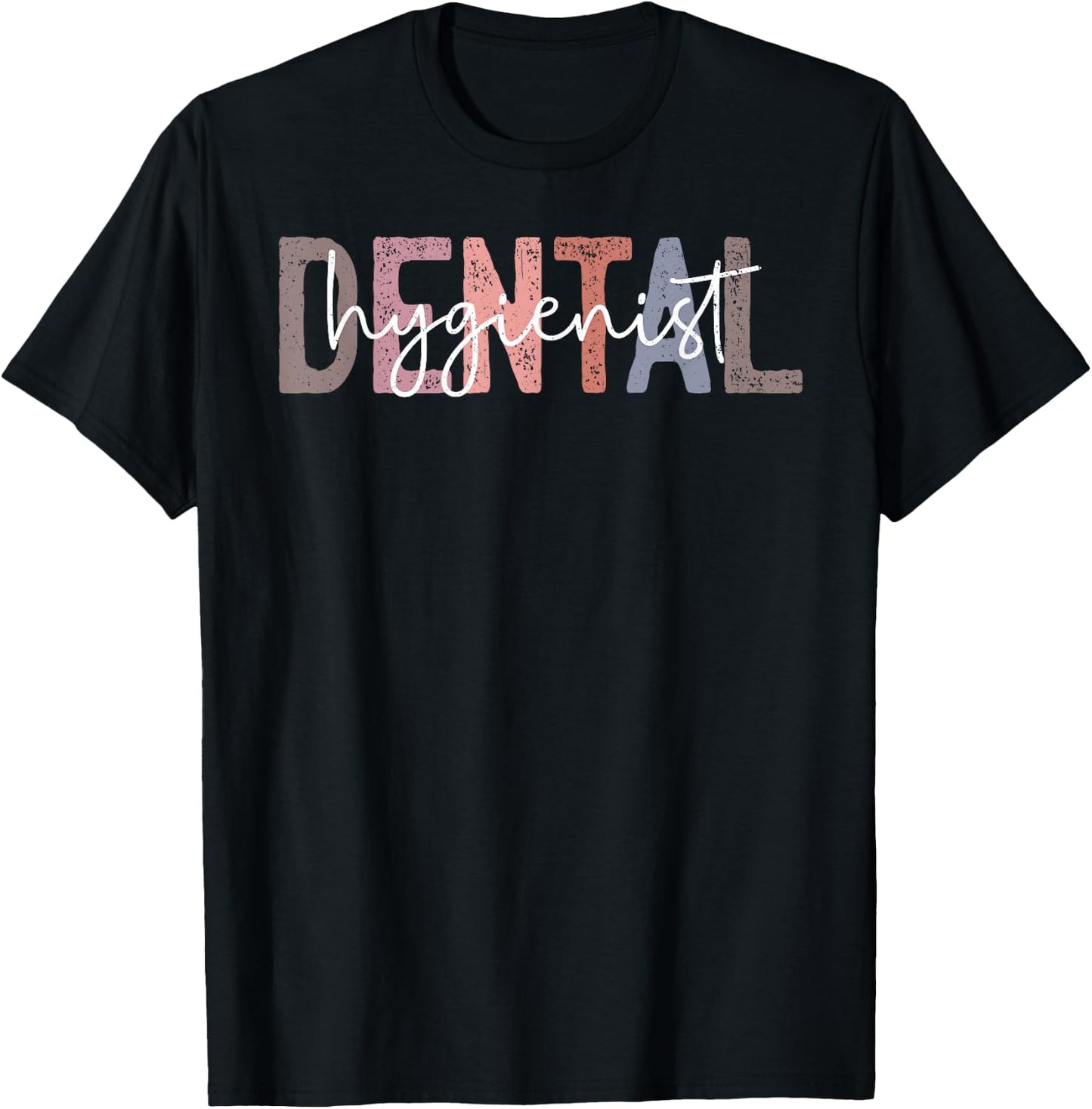Dental Hygienist Oral RDH Dental Dentist Assistant Hygiene T-Shirt - T-Shirt | Black