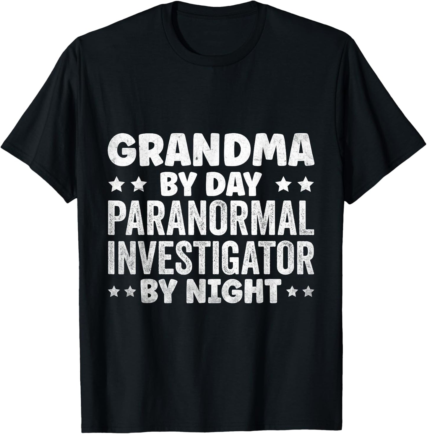 Ghost Hunter Ghost Hunting Paranormal Investigator T-Shirt - T-Shirt | Black