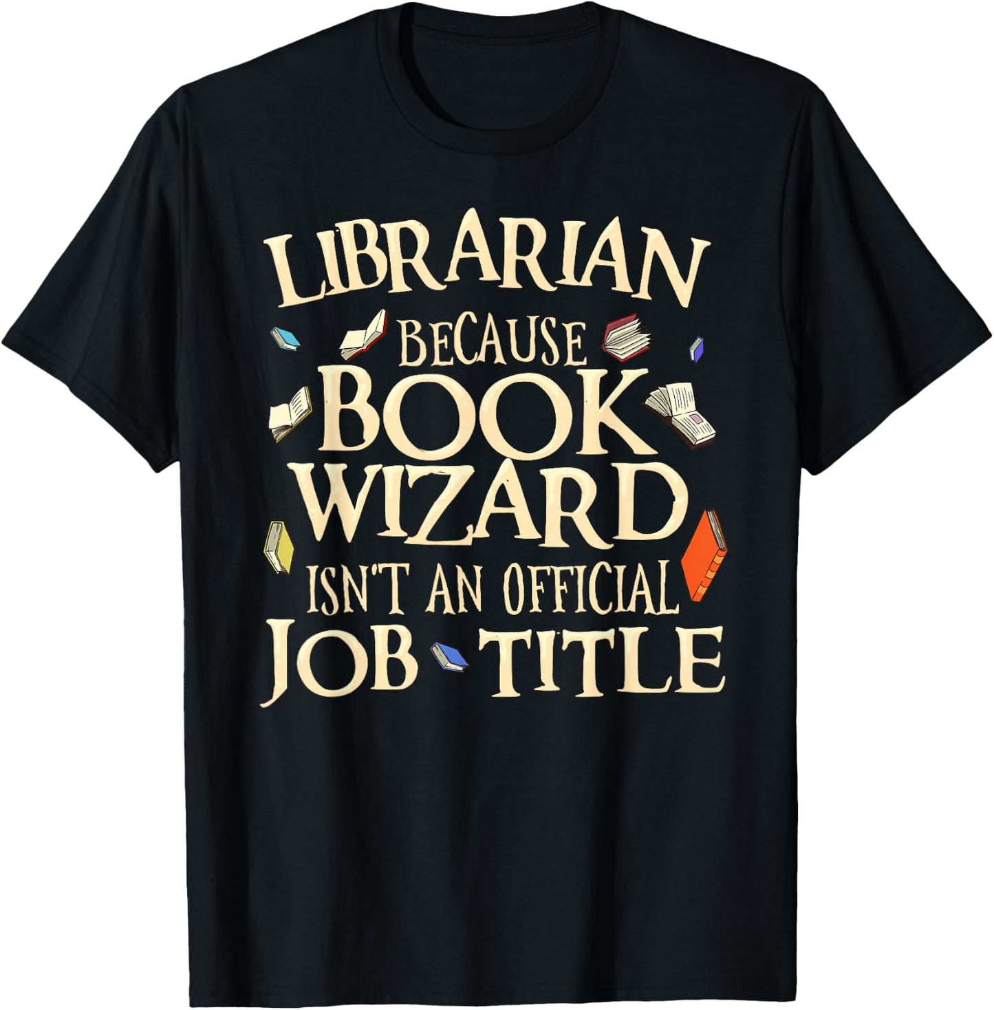 Funny Library Design Women Book Reading Lovers T-Shirt - T-Shirt | Black