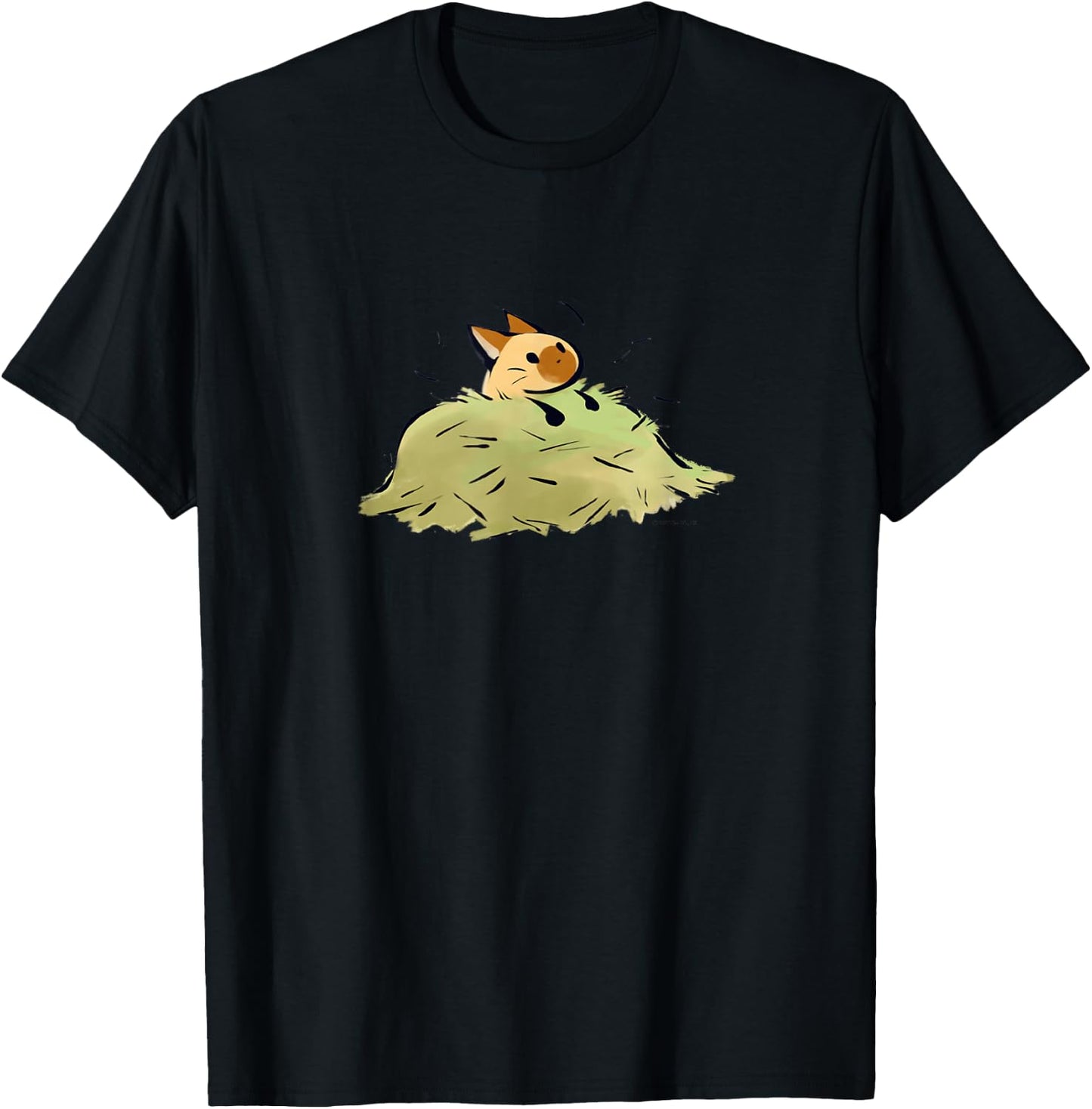 MONSTER HUNTER RISE Palico T-Shirt - T-Shirt | Black