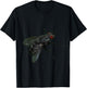 Beautiful large bow tie novelty art for insect lovers T-Shirt - T-Shirt | Black