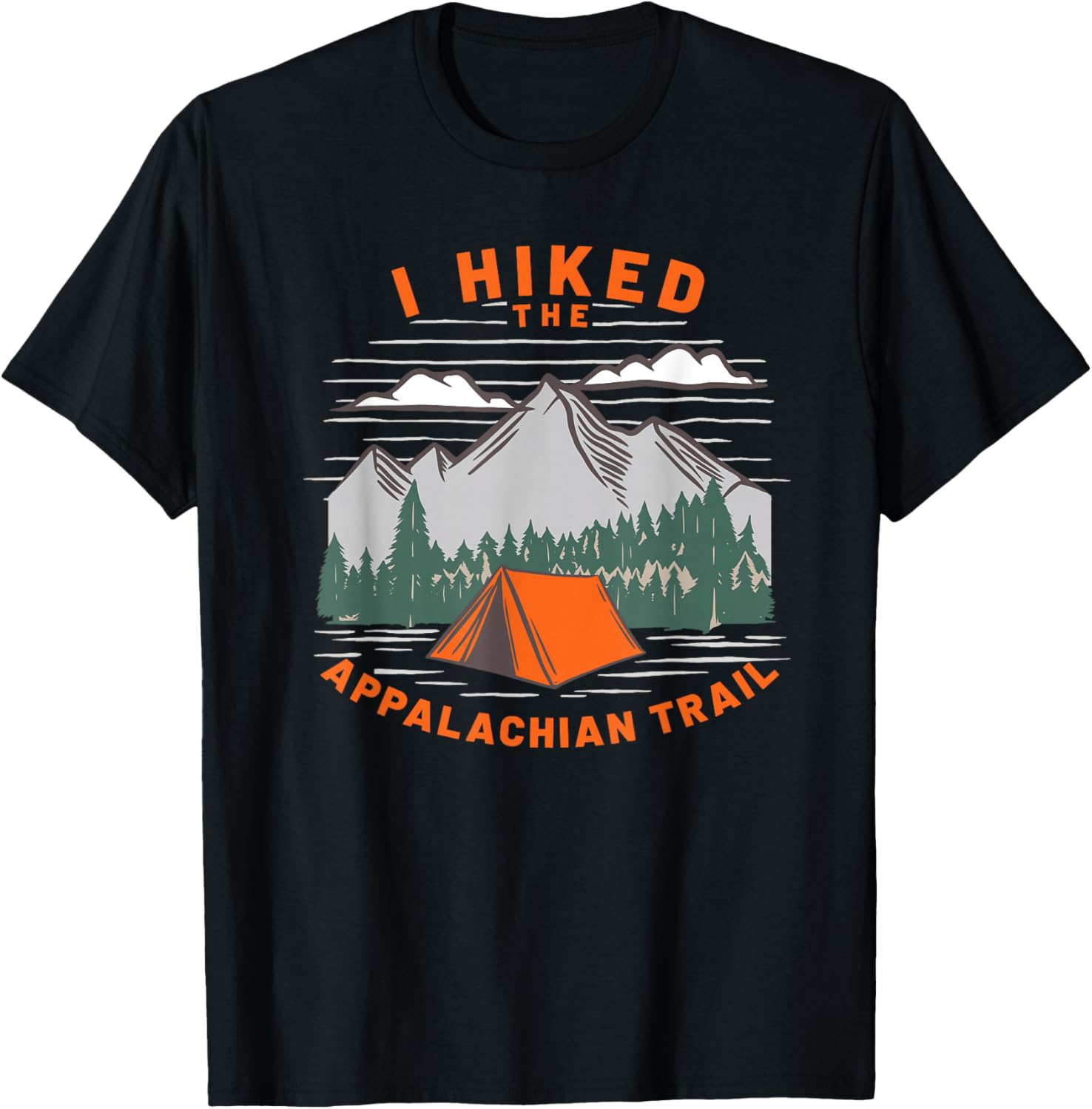 Hiking I Hiked Appalachian Trail T-Shirt - T-Shirt | Black