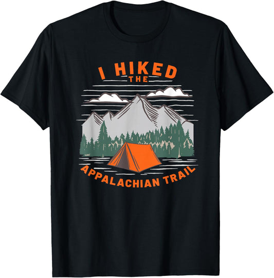 Hiking I Hiked Appalachian Trail T-Shirt - T-Shirt | Black
