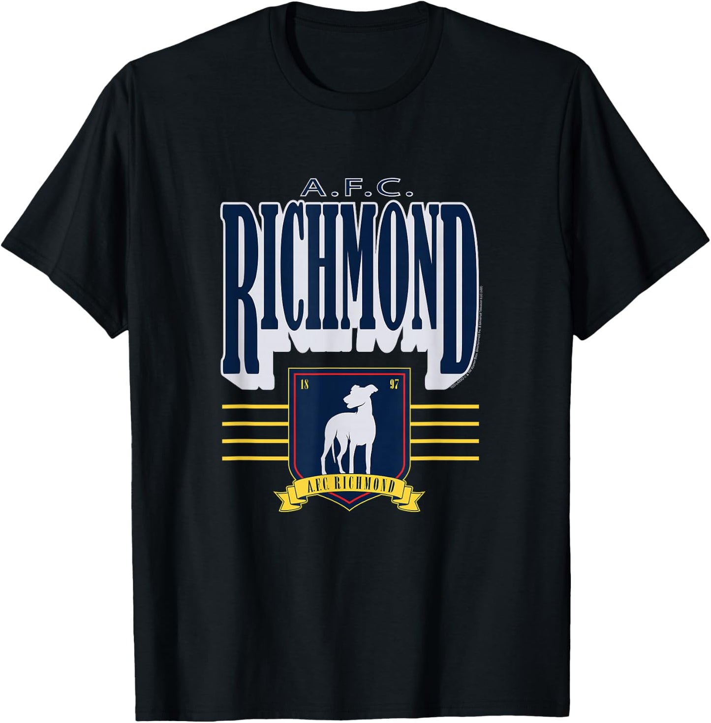 Ted Lasso AFC Richmond Logo & Emblem T-Shirt - T-Shirt | Black