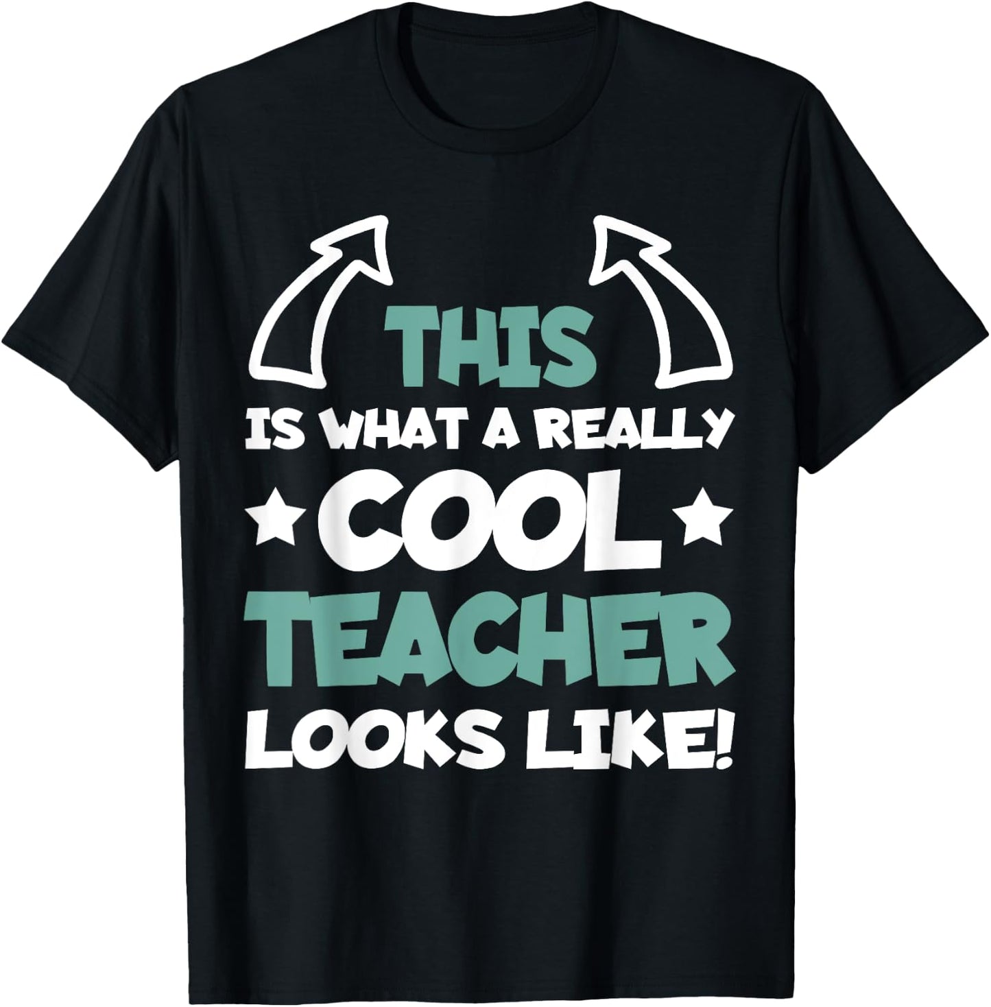 Cool Teacher Funny Saying Teaching Student Men Women T-Shirt - T-Shirt | Black