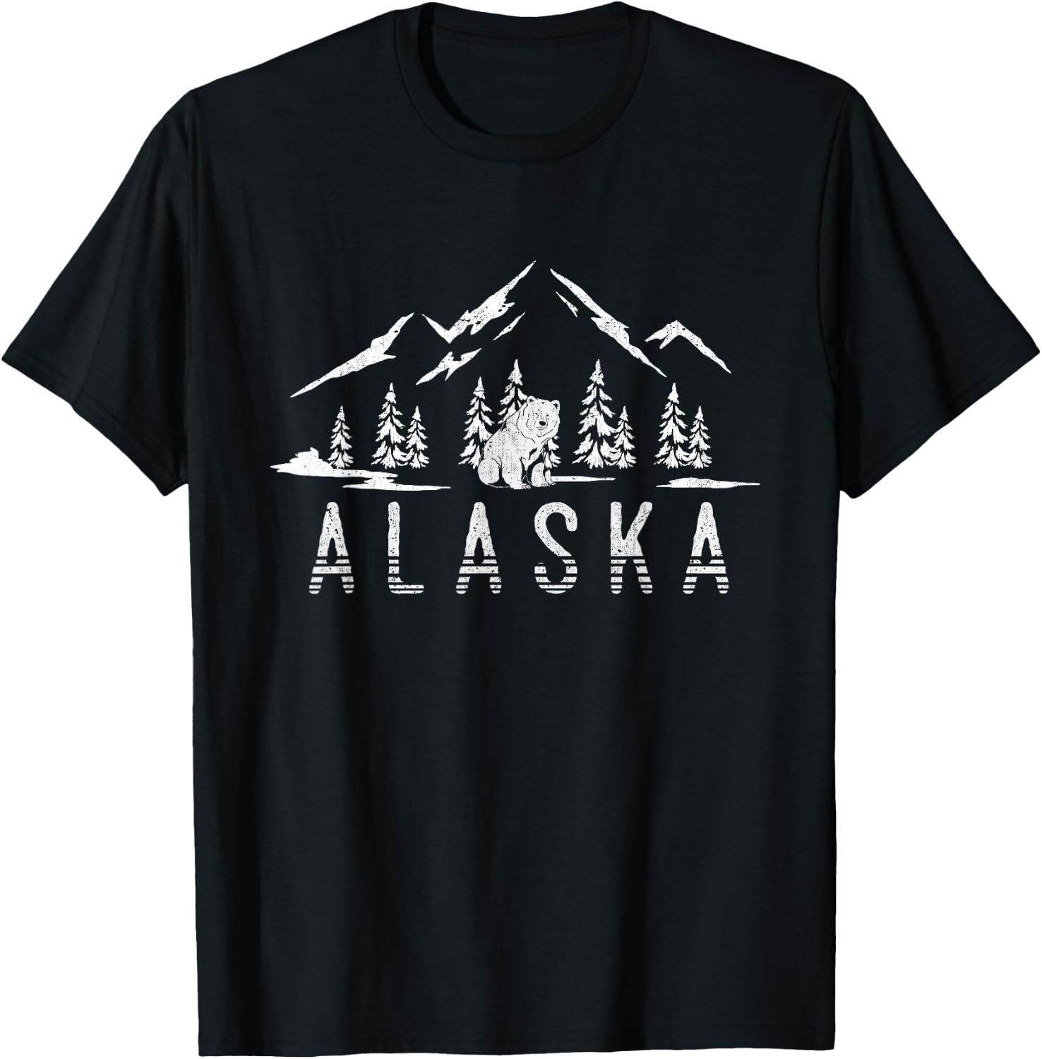 Alaskan Bear Alaska T-Shirt - T-Shirt | Black
