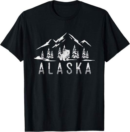 Alaskan Bear Alaska T-Shirt - T-Shirt | Black