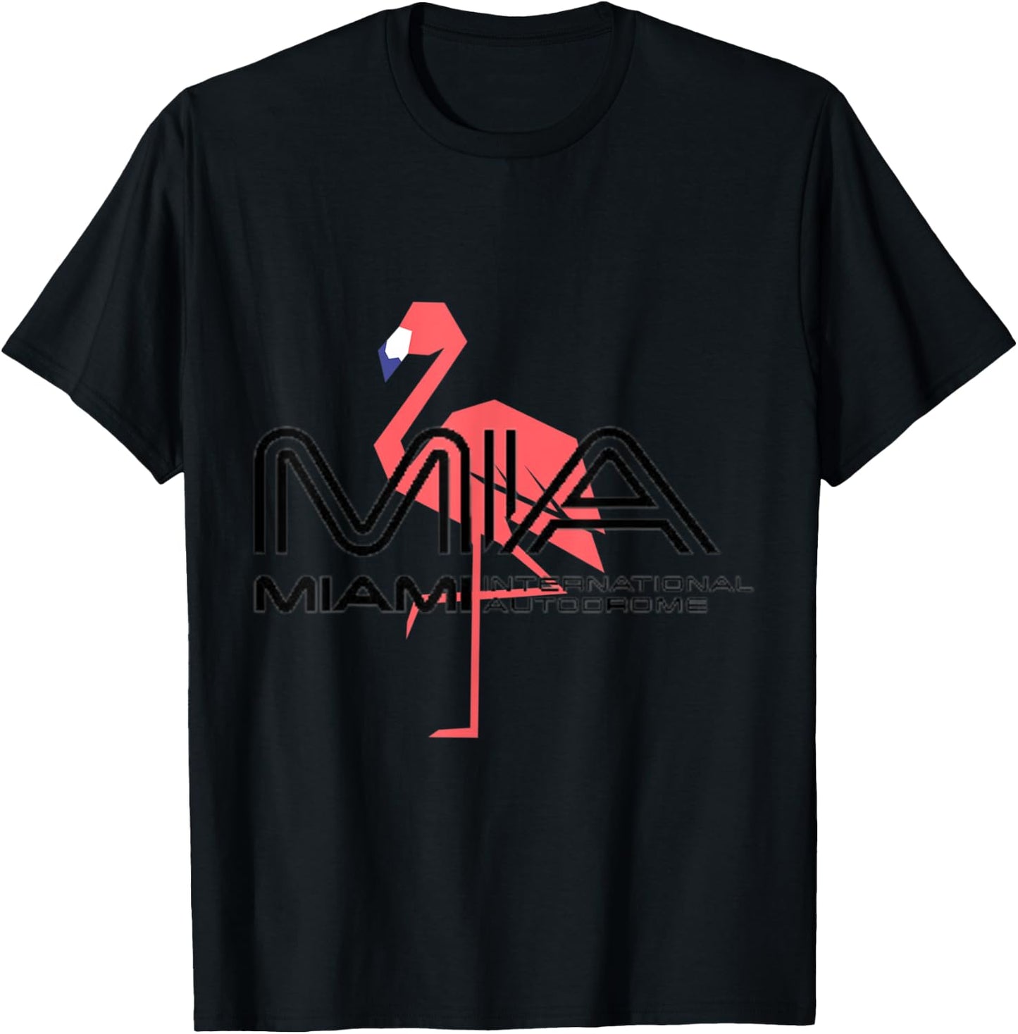 Race Track in miami | Car Racing Circuit Fan T-Shirt - T-Shirt | Black