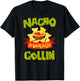 NACHO AVERAGE COLLIN Funny Birthday Personalized Name Gift T-Shirt - T-Shirt | Black