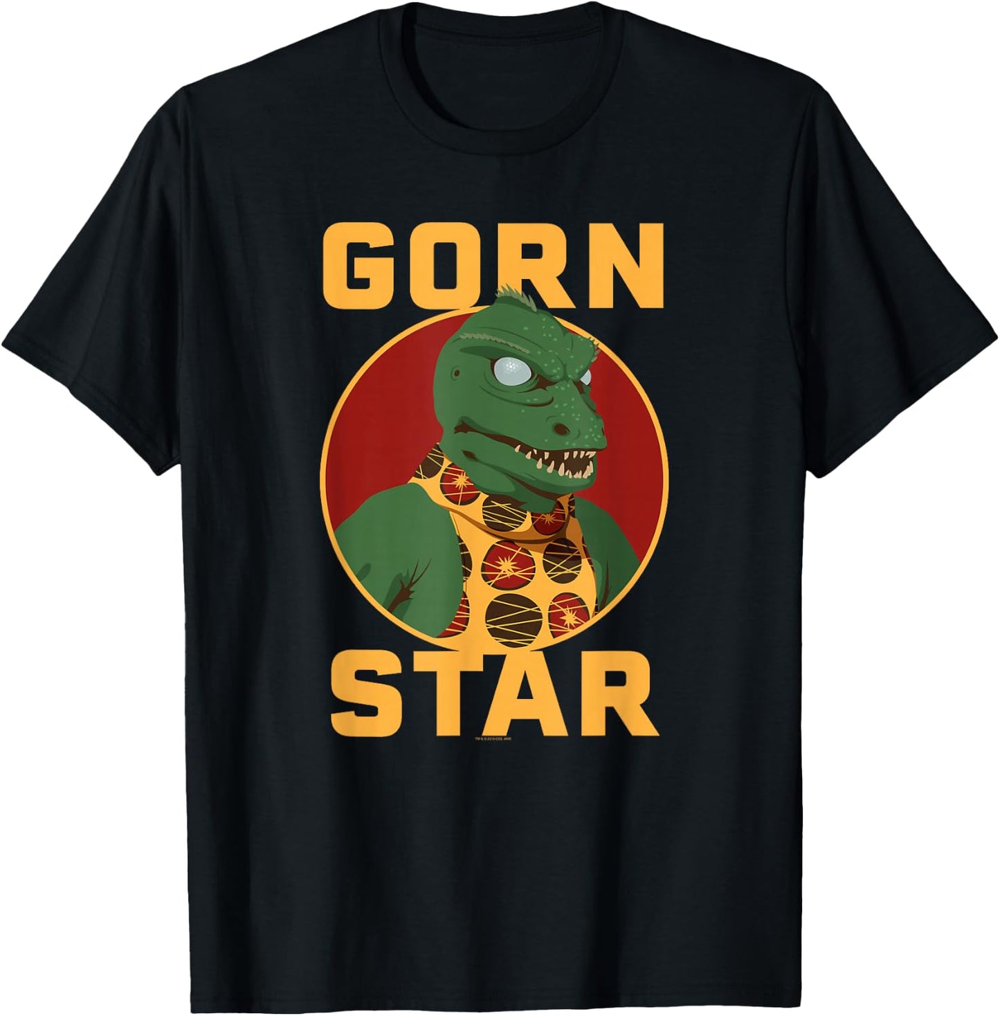 Star Trek Gorn Star T-Shirt - T-Shirt | Black