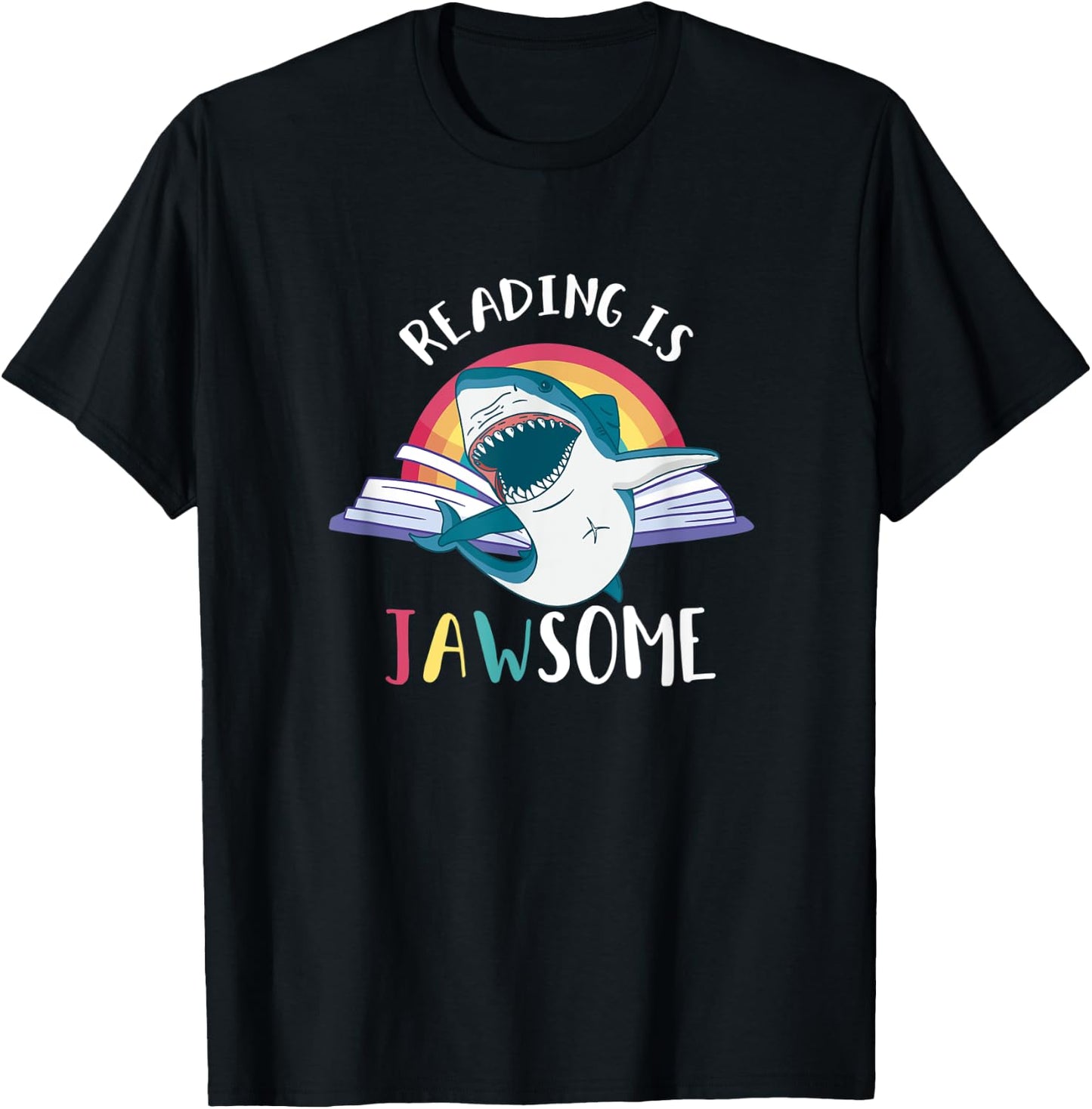 Jawsome Shark Classroom Teacher Women T-Shirt - T-Shirt | Black