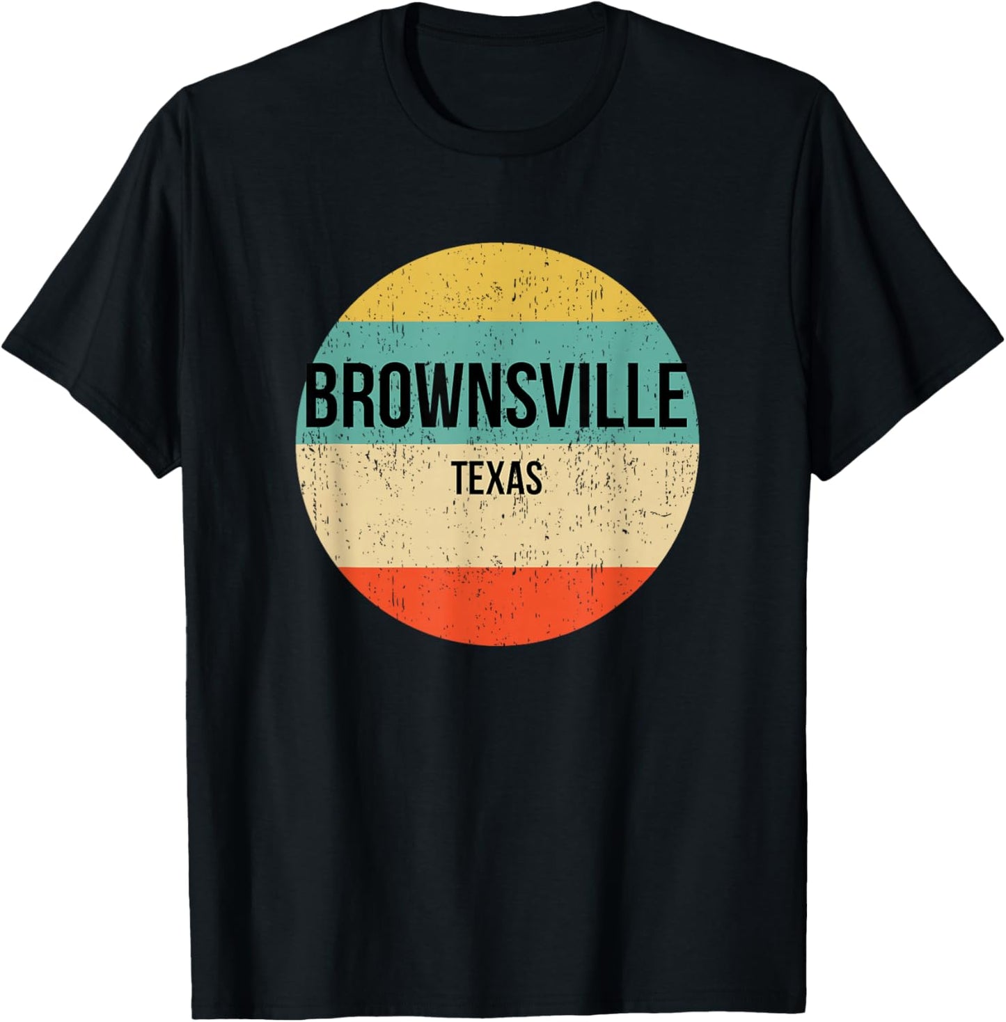 Brownsville Texas Shirt | Brownsville T-Shirt - T-Shirt | Black