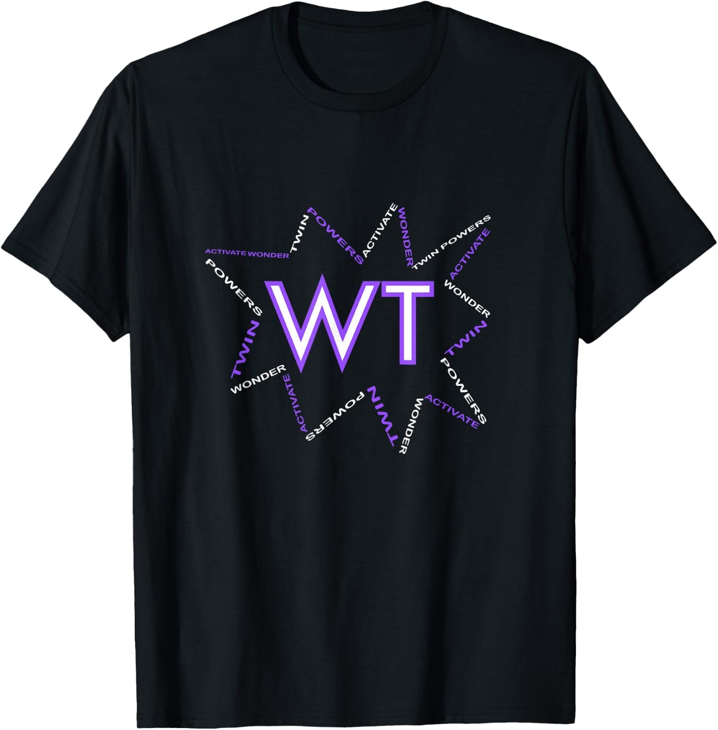 Wonder Twin Powers Activate for Identical, Fraternal Twins T-Shirt - T-Shirt | Black