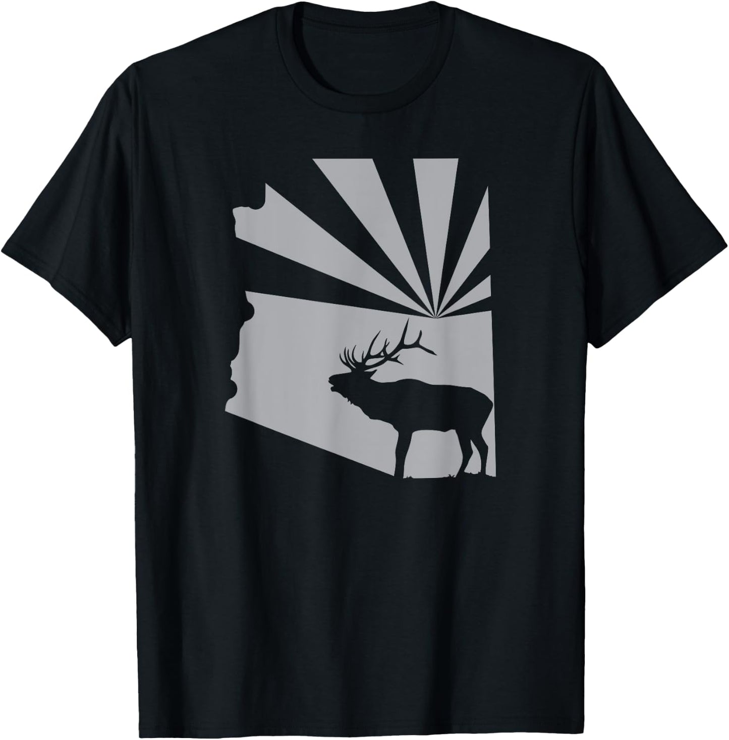Arizona State Elk Hunting T-Shirt - T-Shirt | Black