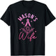 Mason Wife Freemason Masonic Symbol Shriner T-Shirt - T-Shirt | Black
