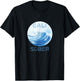 California Sober with Cool Surf Waves - Cali Sober T-Shirt - T-Shirt | Black