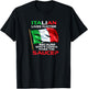 Italian Lives Matter Funny Italian Funny Italy T-Shirt - T-Shirt | Black