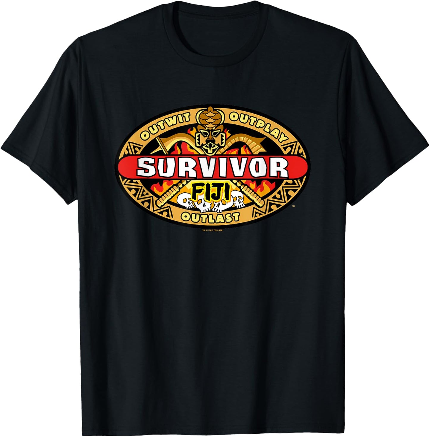 Survivor Fiji T-Shirt - T-Shirt | Black